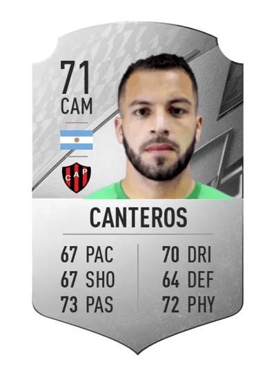 Héctor Canteros Rare 71 OVR