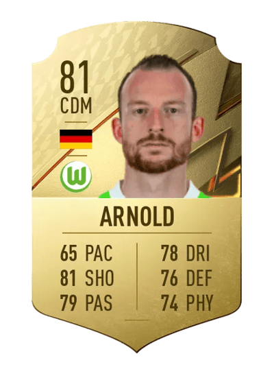 Maximilian Arnold Rare 81 OVR