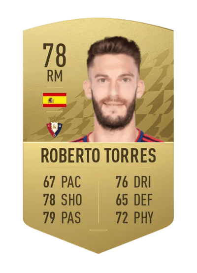 Roberto Torres Common 78 OVR