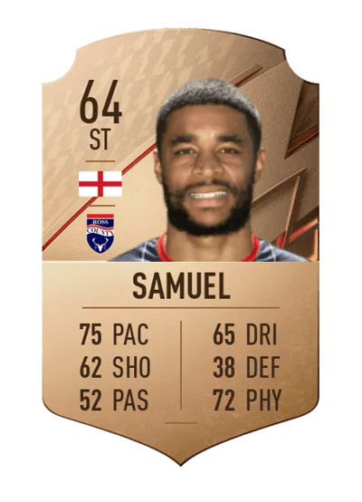 Dominic Samuel Rare 64 OVR