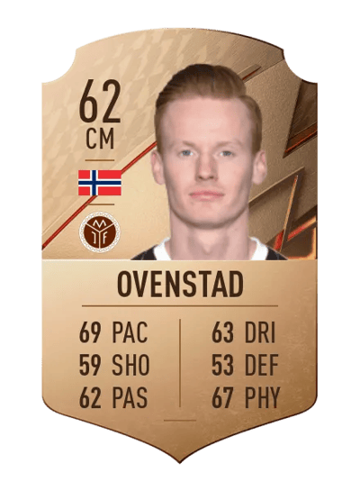 Martin Rønning Ovenstad Rare 62 OVR