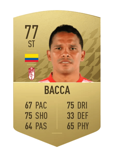 Carlos Bacca Common 77 OVR