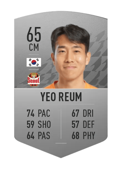 Yeo Reum Common 65 OVR