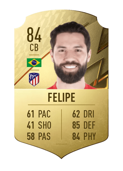 Felipe Rare 84 OVR