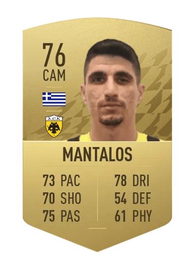 Petros Mantalos Common 76 OVR