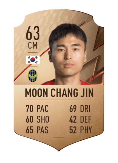 Moon Chang Jin Rare 63 OVR