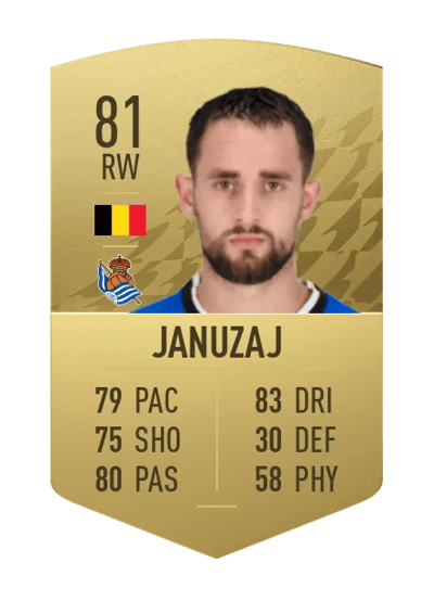 Adnan Januzaj Common 81 OVR