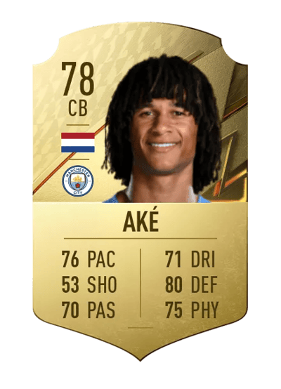 Nathan Aké Rare 78 OVR