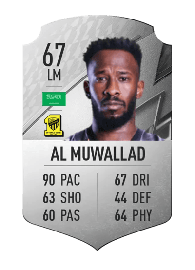Fahad Al Muwallad Rare 67 OVR