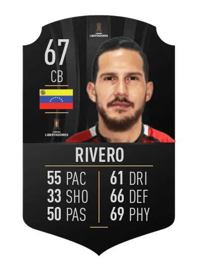 Carlos Rivero CONMEBOL LIBERTADORES 67 OVR