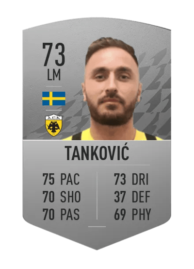 Muamer Tanković Common 73 OVR