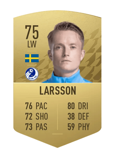Sam Larsson Common 75 OVR