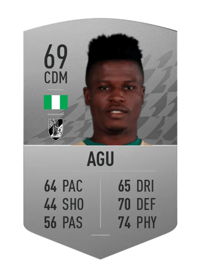 Mikel Agu Common 69 OVR