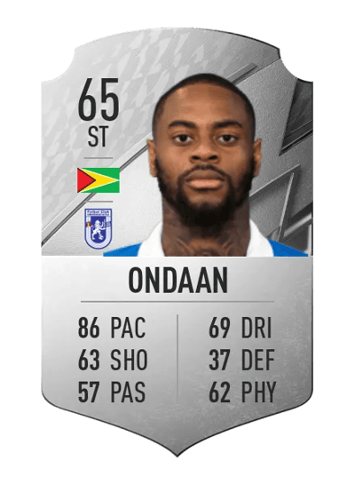 Terell Ondaan Rare 65 OVR