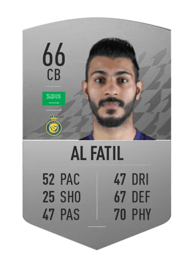 Mohammed Al Fatil Common 66 OVR