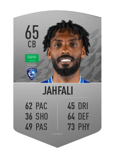 Mohammed Jahfali Common 65 OVR