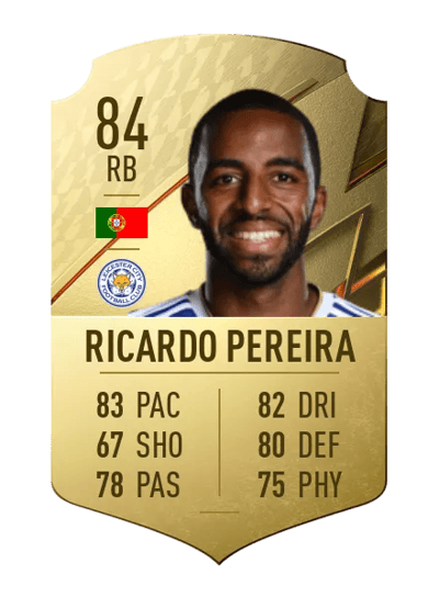 Ricardo Pereira Rare 84 OVR