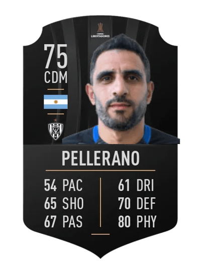 Cristian Pellerano CONMEBOL LIBERTADORES 75 OVR