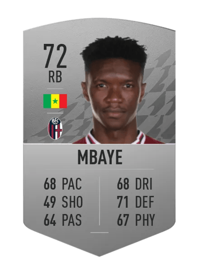 Ibrahima Mbaye Common 72 OVR