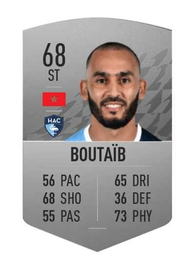 Khalid Boutaïb Common 68 OVR