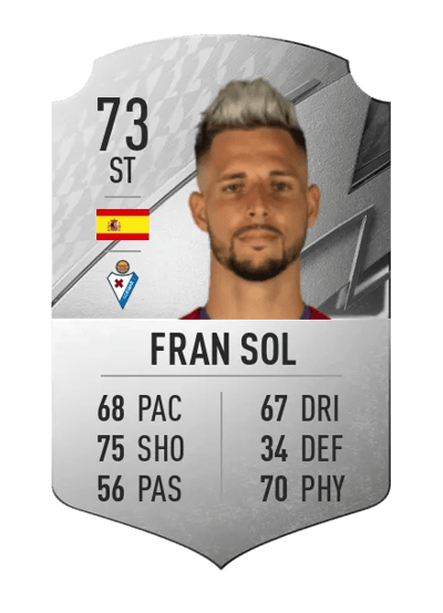 Fran Sol Rare 73 OVR