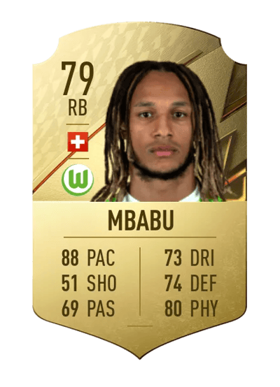 Kevin Mbabu Rare 79 OVR