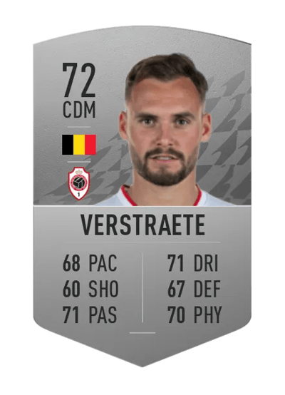 Birger Verstraete Common 72 OVR