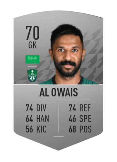 Mohammed Al Owais Common 70 OVR