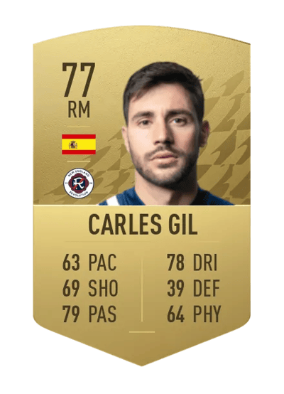 Carles Gil Common 77 OVR