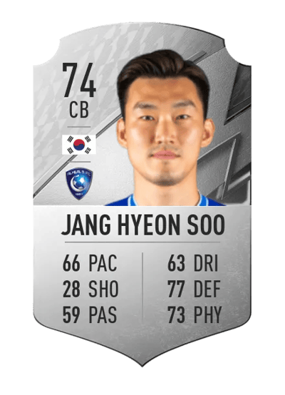 Jang Hyeon Soo Rare 74 OVR
