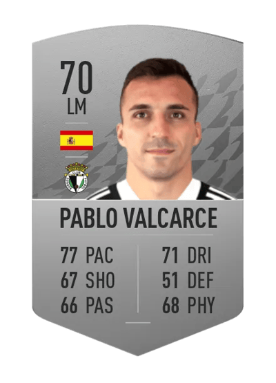 Pablo Valcarce Common 70 OVR