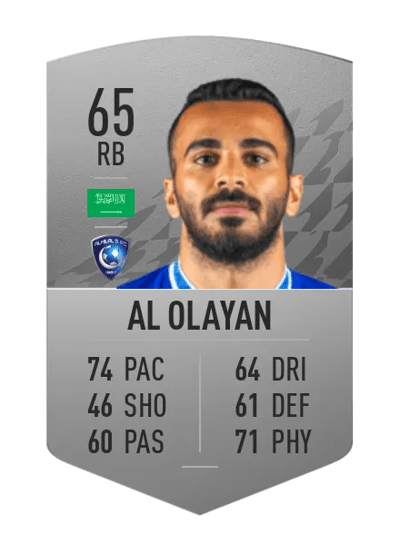 Madallah Al Olayan Common 65 OVR