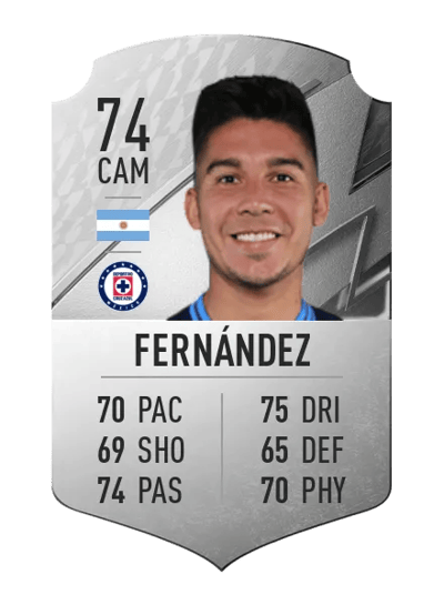Guillermo Fernández Rare 74 OVR