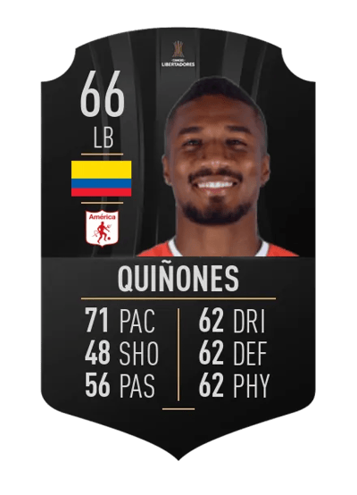 Héctor Quiñones CONMEBOL LIBERTADORES 66 OVR