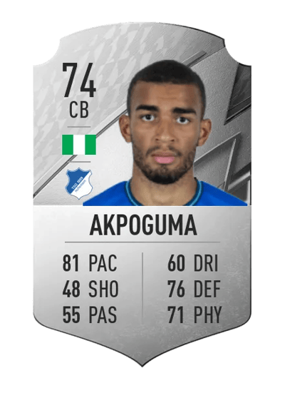 Kevin Akpoguma Rare 74 OVR