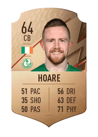 Seán Hoare Rare 64 OVR