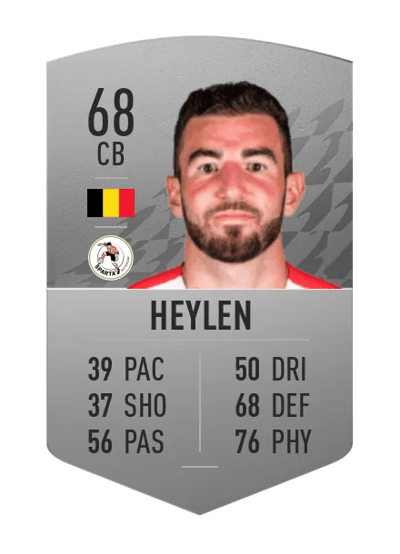 Michaël Heylen Common 68 OVR