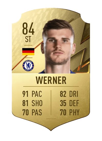 Timo Werner Rare 84 OVR
