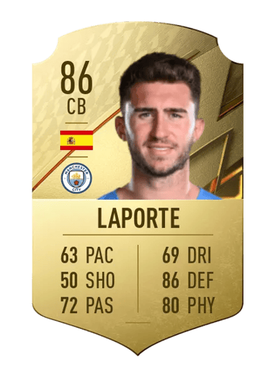 Aymeric Laporte Rare 86 OVR