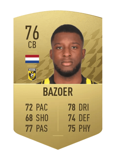 Riechedly Bazoer Common 76 OVR