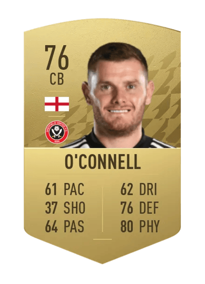 Jack O'Connell Common 76 OVR