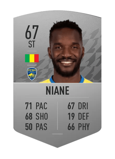 Adama Niane Common 67 OVR