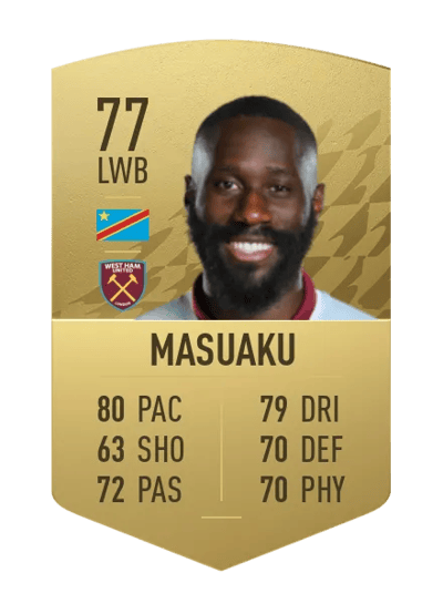 Arthur Masuaku Common 77 OVR