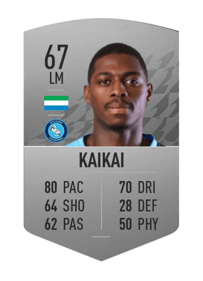 Sullay Kaikai Common 67 OVR