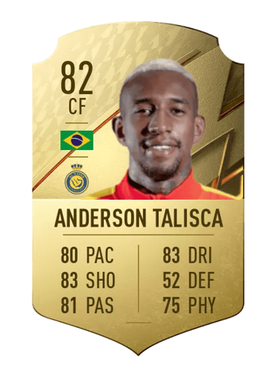 Anderson Talisca Rare 82 OVR