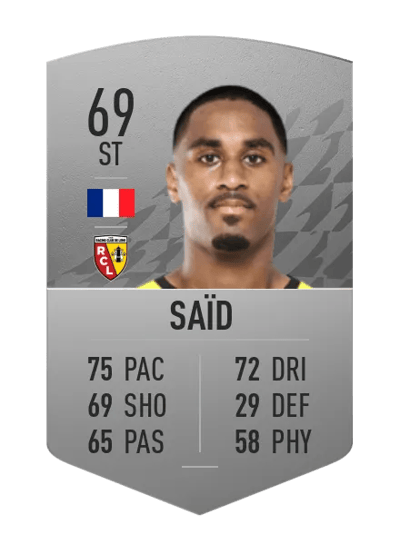Wesley Saïd Common 69 OVR