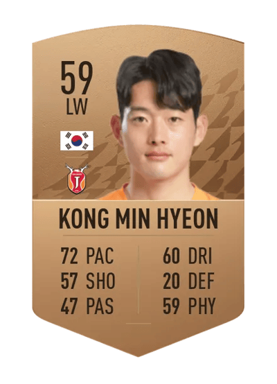 Kong Min Hyeon Common 59 OVR