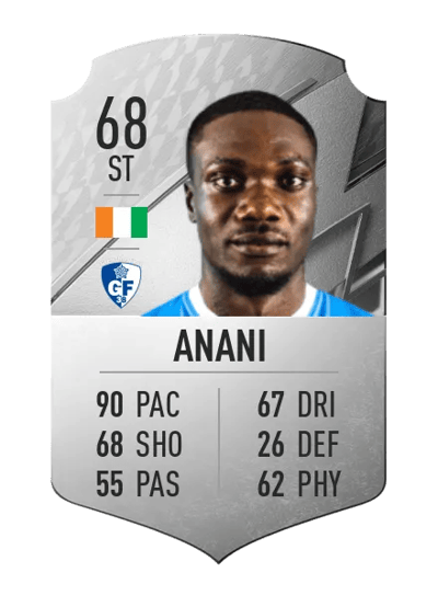 Achille Anani Rare 68 OVR