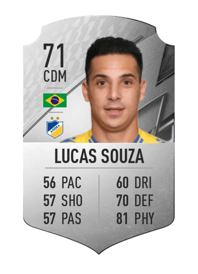 Lucas Souza Rare 71 OVR