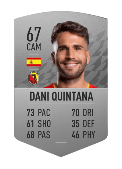 Dani Quintana Common 67 OVR